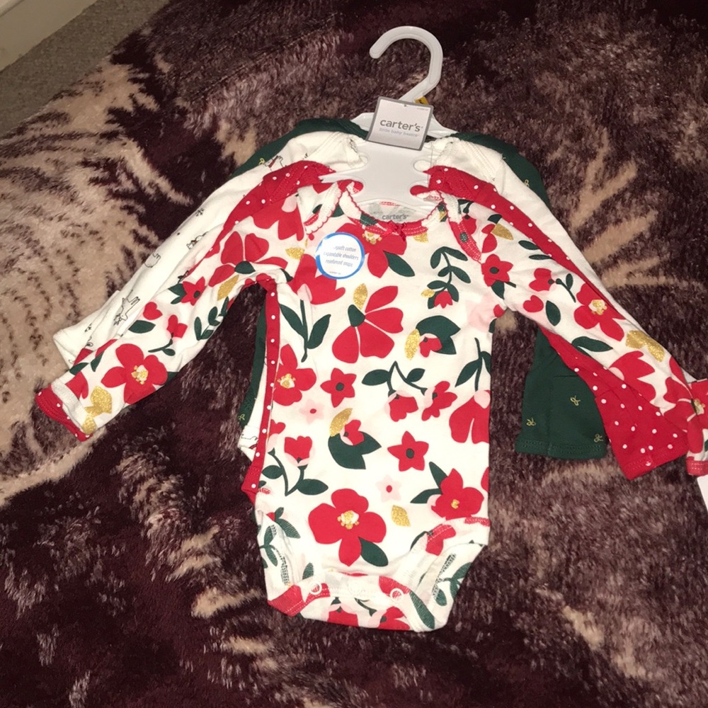 Carter’s Christmas onesies